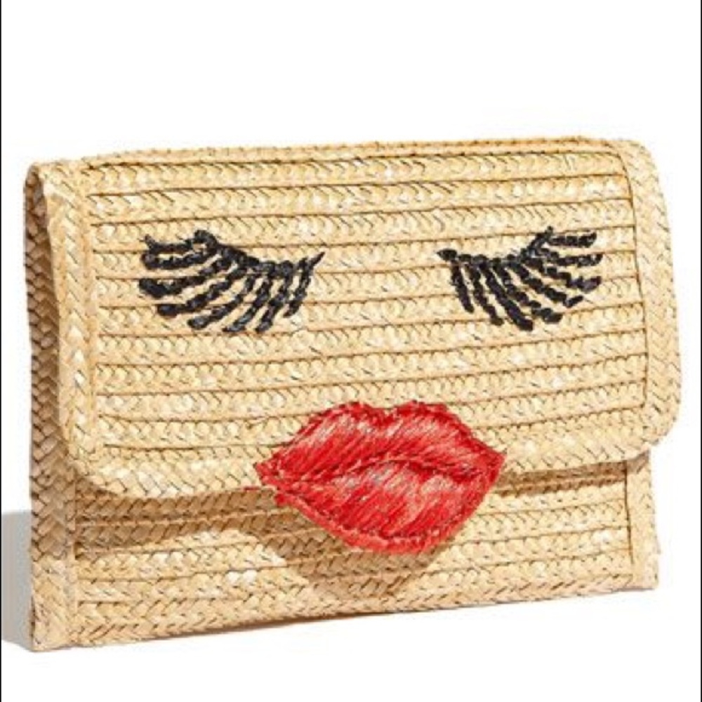 Kissy Face Clutch